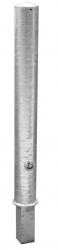 Stilpoller Ø 89 mm, mit gewölbter Scheibe, herausnehmbar